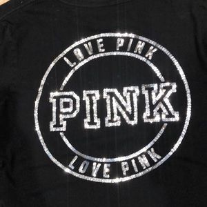 Victoria Secret PINK t-shirt black Medium
